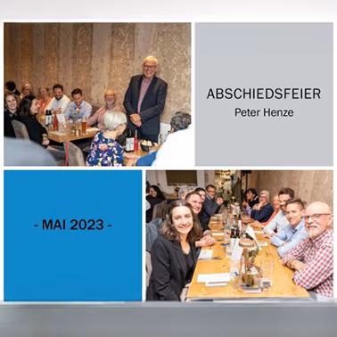 Verabschiedung von Gründer Peter Henze 8 2023 Abschiedfeier Peter Henze