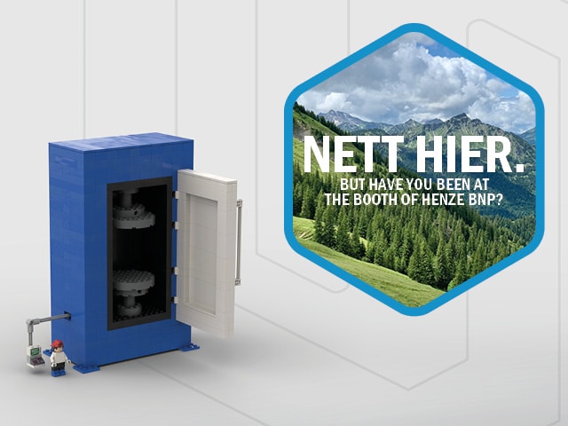 "Nett hier" Ceramitec Gewinnspiel 1 Gewinnspiel "Nett-hier" von Henze BNP