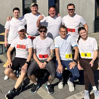 Teams von Henze BNP beim 11. KiHo-Crosslauf